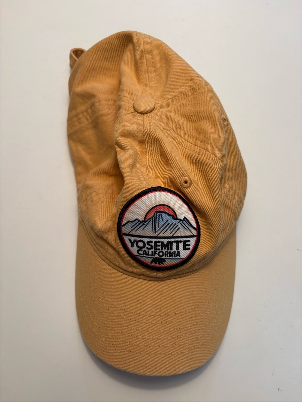 Yellow Yosemite hat